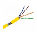 UTP  4PR  24AWG  CAT5e  OptimLAN желтая оболочка (305 м)